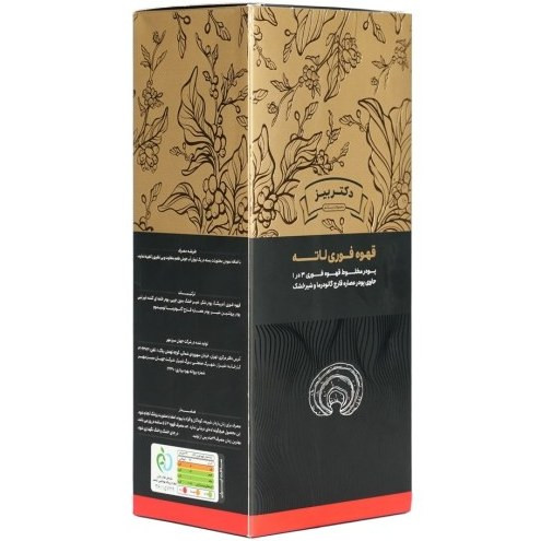 کافه لاته با قارچ گانودرما ۲۰ عددی
