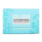پودر کلاژن خوراکی طعم دار حاوی شیرین کننده سوکرالوز بسته 30 عددی