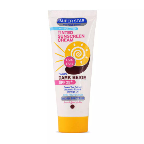 ضد آفتاب کرم پودری تیره 75 میلی لیتر SPF 25