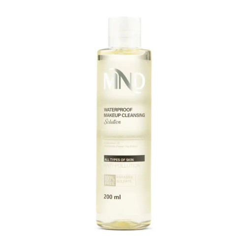 محلول پاک کننده آرایش ضدآب ام ان دی مناسب انواع پوست