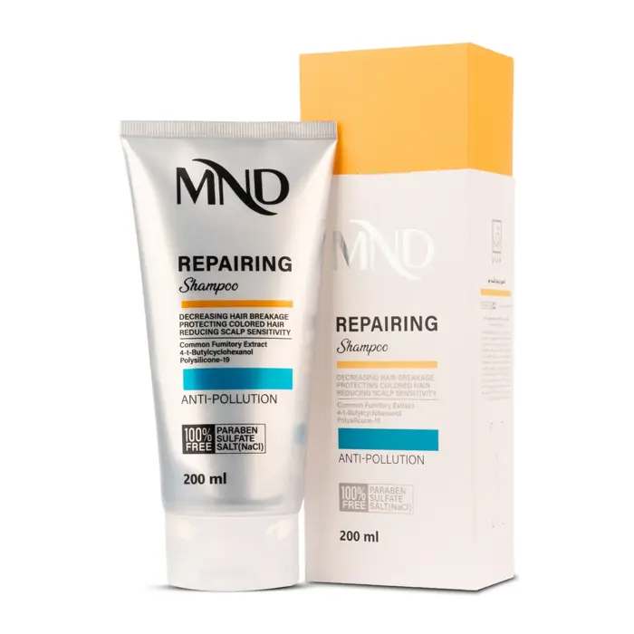 شامپو ترمیم کننده مو ام ان دی