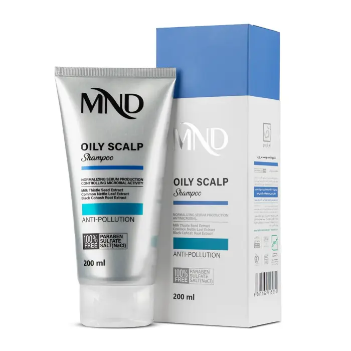 شامپو برند ام ان دی مناسب برای پوست سر چرب