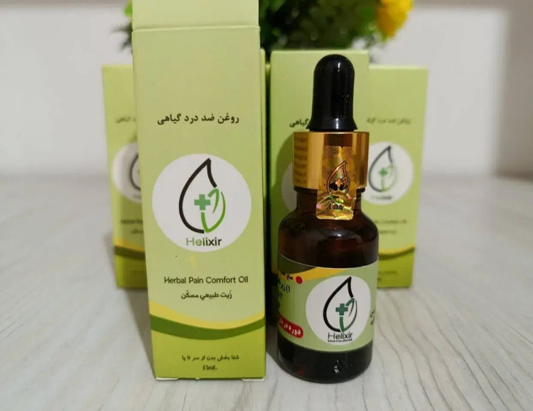 روغن هلکسیر درد مفاصل و زانو  و پک ۲ عددی